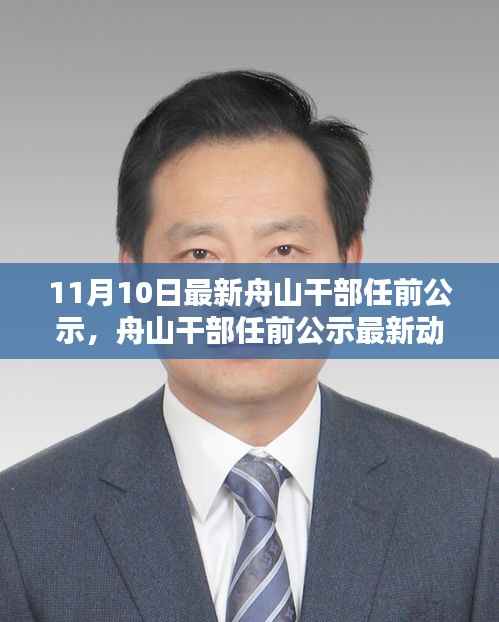 舟山干部任前公示最新动态,11月10日公示的意义与影响分析