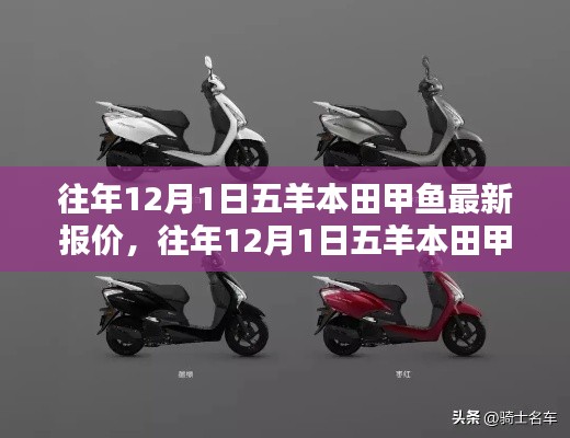 往年12月1日五羊本田甲鱼最新报价及综述
