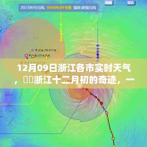浙江各市实时天气播报,十二月初的奇迹,天气与美景的浪漫碰撞之旅,探寻内心宁静之旅