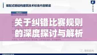 关于纠错比赛规则的深度探讨与解析
